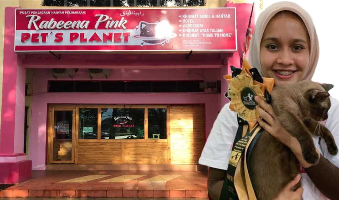 Rabeena Pink Pet's Planet ada jual ubat PS Herbs