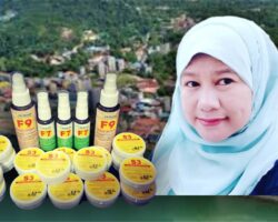 Rozana stokis PS Herbs di Sandakan