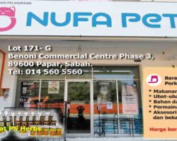 Nufa Pet papar sabah menjual ubat PS Herbs