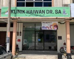 Klinik Haiwan Dr Sa di Bagan Serai, Perak. Menawarkan pelbagai perkhidmatan veterinar.